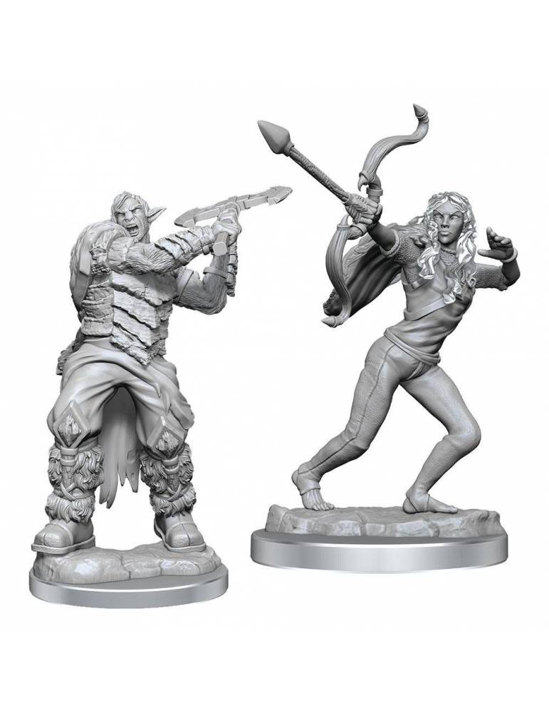 Critical Role Miniaturas sin pintar Ashari Stoneguard & Ashari Skydancer