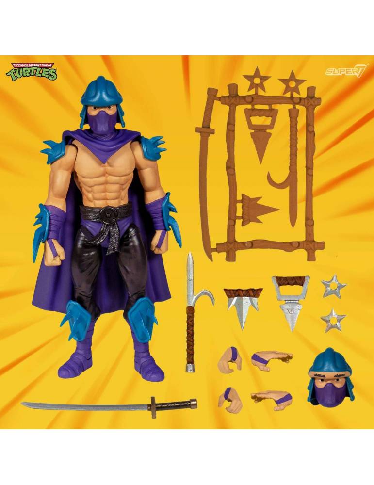 Figura Tortugas Ninja Ultimates Evil Shredder 18 cm