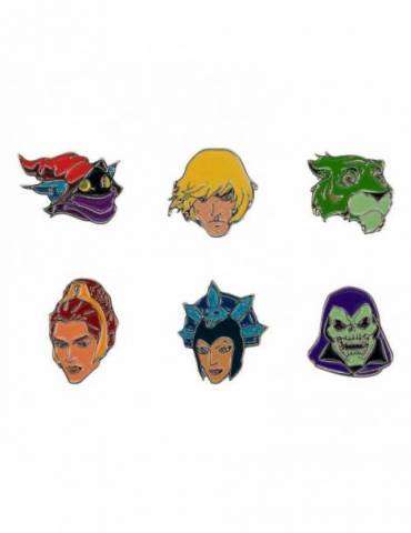 Masters of the Universe Pack 6 Chapas Characters