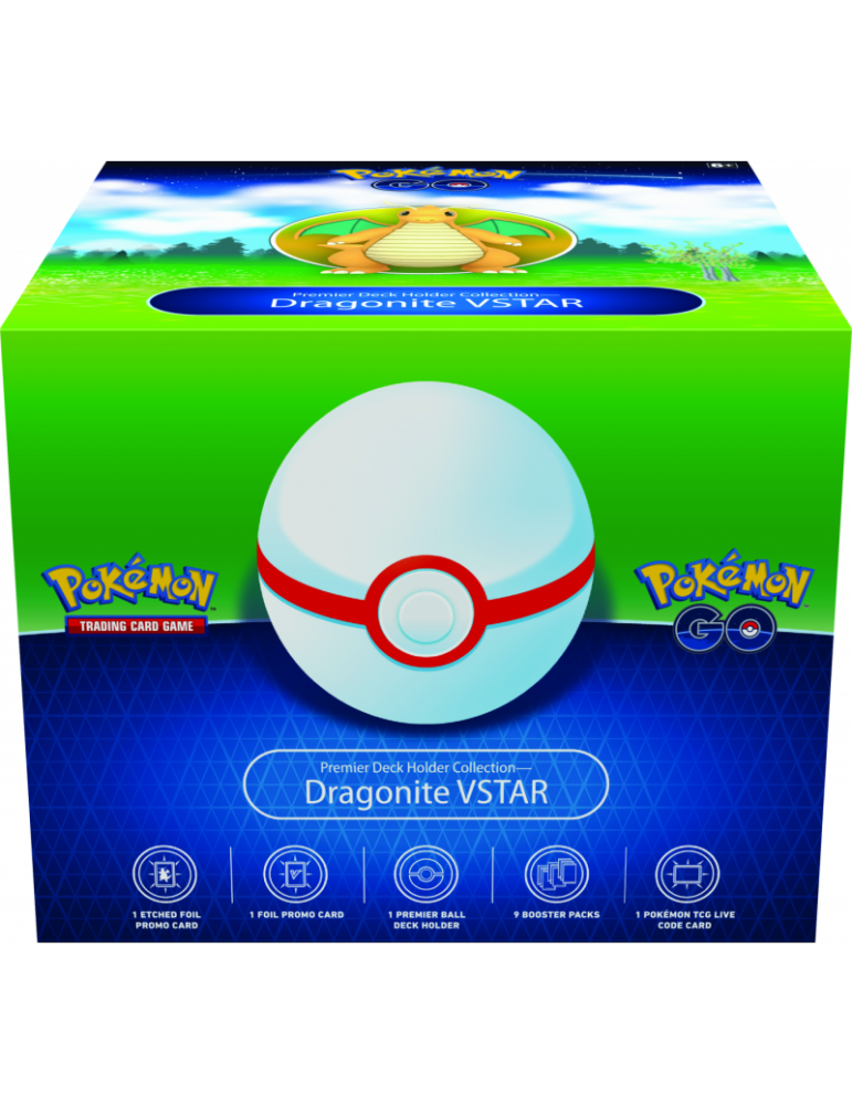 salud Comida triple Pokémon TCG: Colección Pokémon GO Raid Dragonite VSTAR (Inglés)