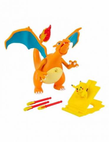 Figura Pokémon interactiva Deluxe Charizard 15 cm