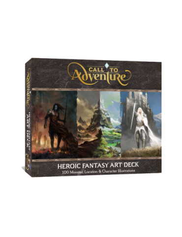 Call to Adventure Heroic Fantasy Art Deck