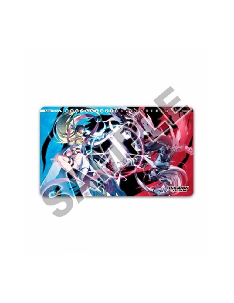 Tapete y set de cartas de Tamer Goods Set Angewomon & LadyDevimon PB14 Inglés - Cartas Digimon TCG