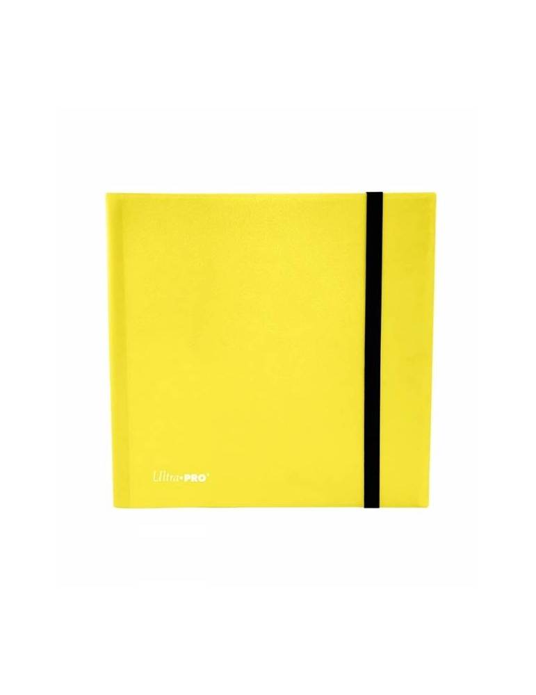 Carpeta 12 bolsillos  -Pocket Eclipse PRO-Binder - Lemon Yellow  Ultra Pro
