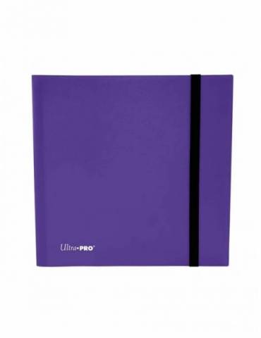 Carpeta 12 bolsillos  -Pocket Eclipse PRO-Binder - Royal Purple  Ultra Pro