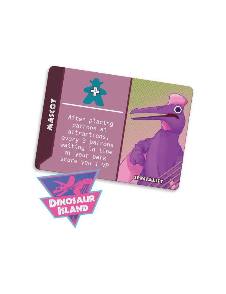 Dinosaur Island Mascot Promos LIMITED