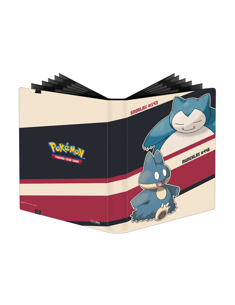 Álbum Ultra Pro Snorlax and Munchlax 9-Pocket PRO-Binder for Pokémon