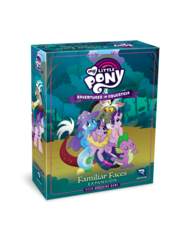 My Little Pony: Adventures in Equestria Deck-Building Game – Familiar Faces Expansion