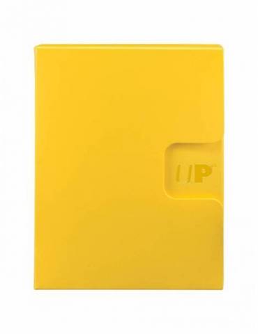 Paquete de 3 Cajas de mazo Deck Box PRO Amarillo Ultra Pro