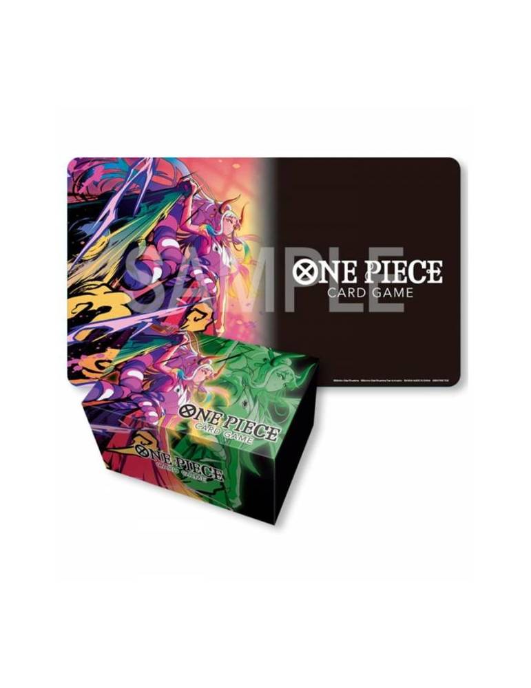 Tapete y Caja de Mazo Playmat and Card Case Yamato One Piece Card Game Bandai