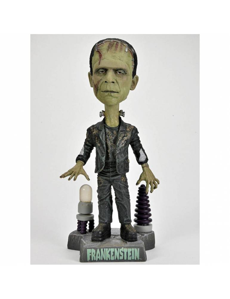 Figura Universal Monsters Frankenstein Head Knocker 20 cm