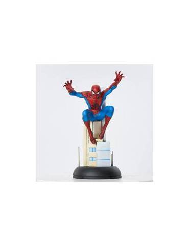 Leaping Spiderman Exclusiva 25 Aniversario Sd Figura Marvel Gallery
