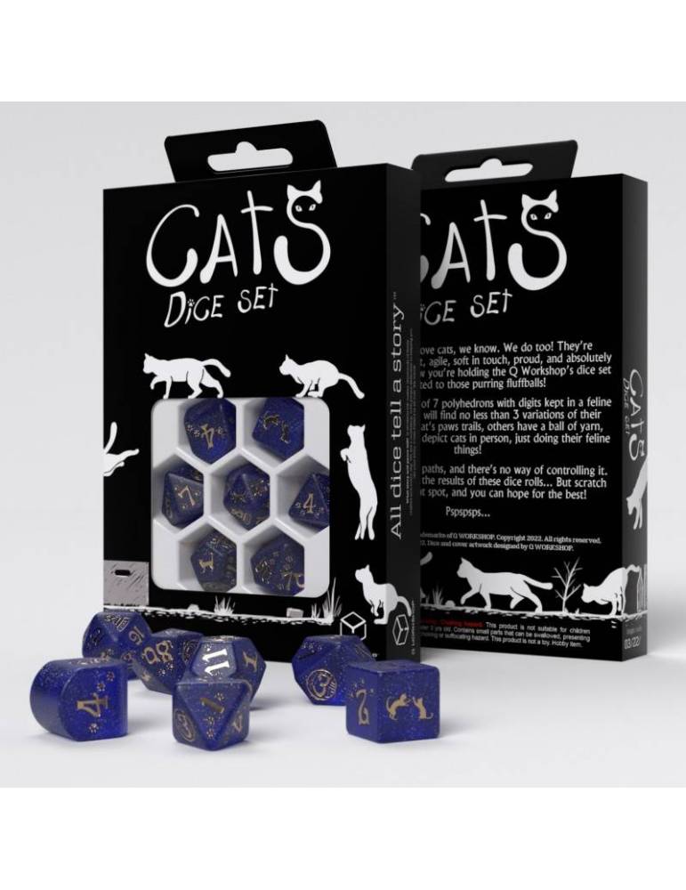 CATS Modern Dice Set Meowster