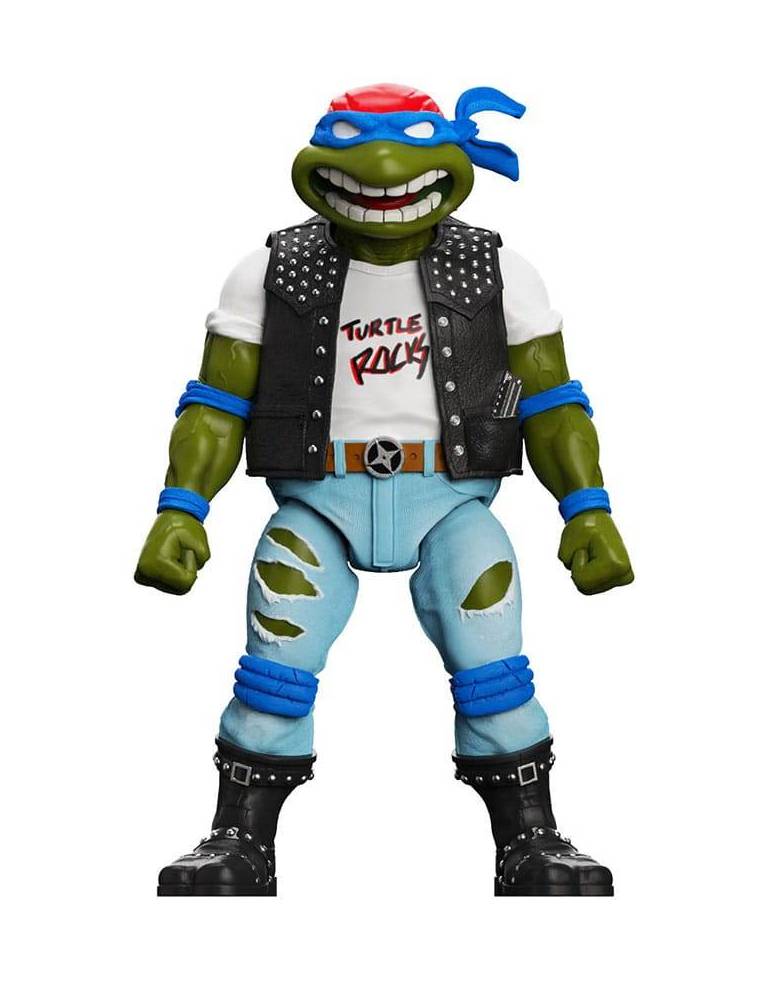 Figura Teenage Mutant Ninja Turtles Ultimates Classic Rocker Leo 18 cm