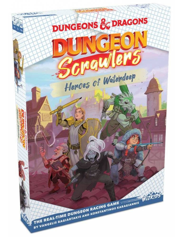 Dungeons & Dragons: Dungeon Scrawlers - Heroes of Waterdeep Juego de Mesa *Edición Inglés*