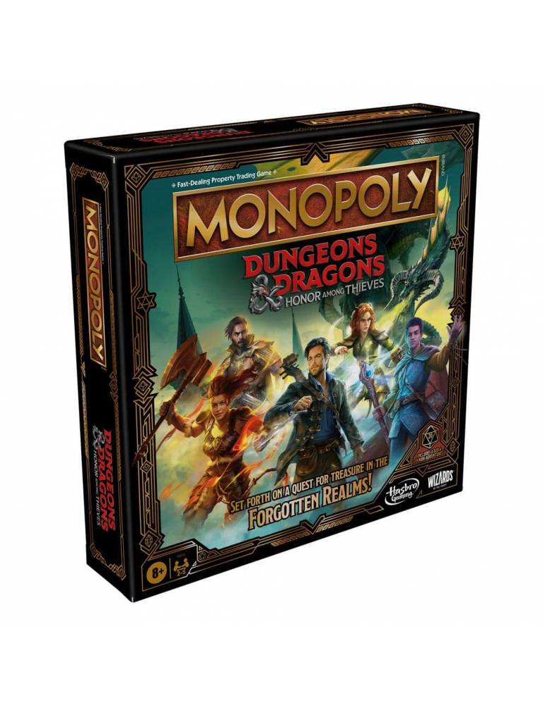 Dungeons & Dragons: Honor entre ladrones Monopoly *Edición Inglés*