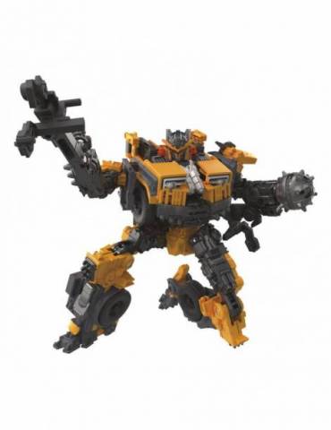 Figura Transformers: el despertar de las bestias Generations Studio Series Voyager Class Battletrap 17 cm