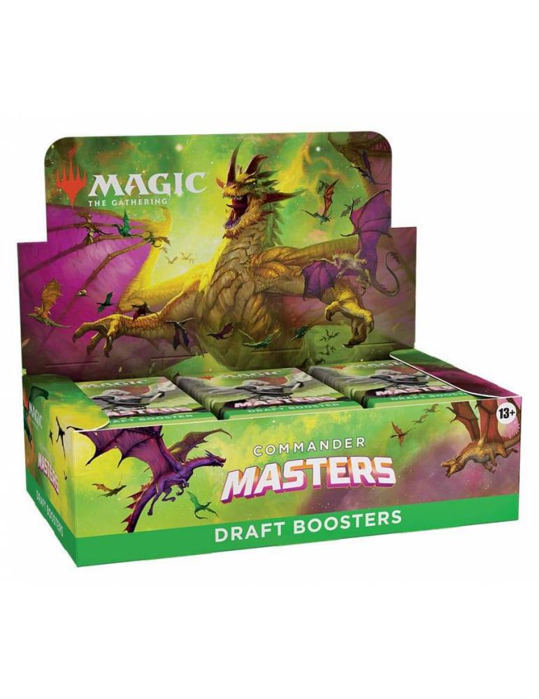 Magic the Gathering Commander Masters Caja de Sobres de Draft (24) inglés