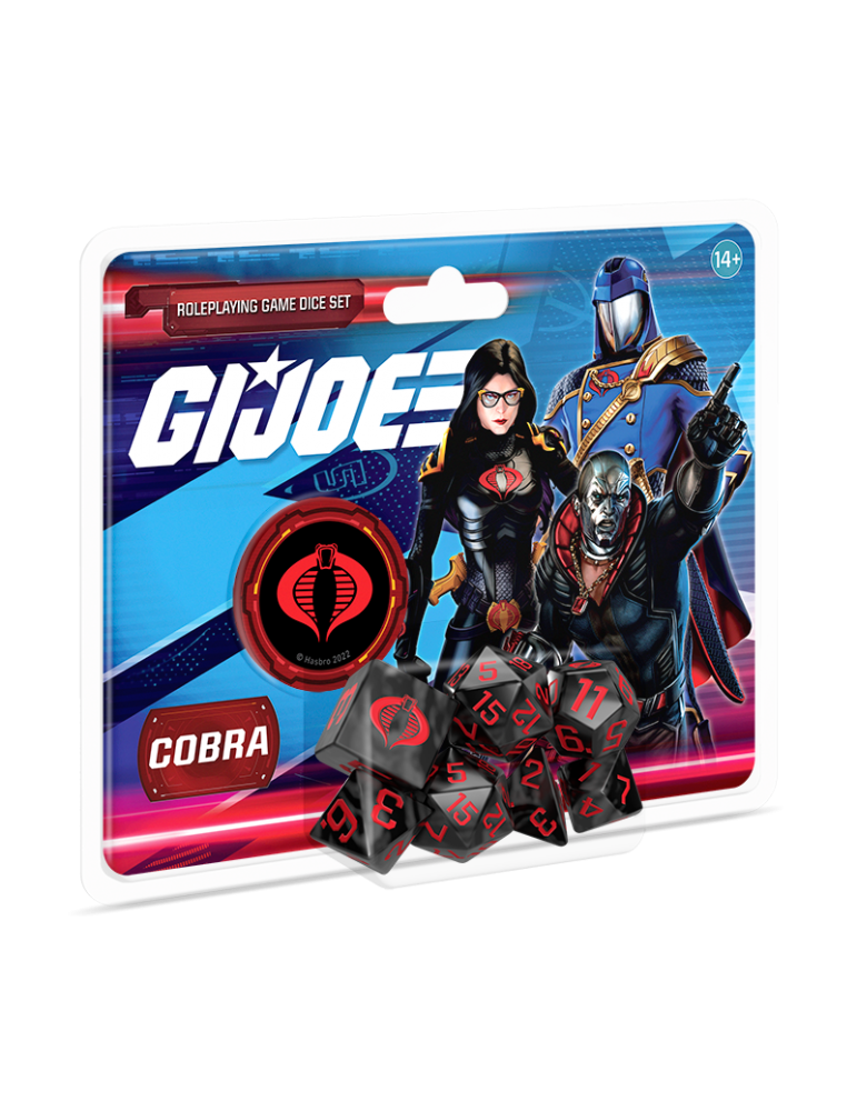 G.I. Joe RPG Cobra Dice Set