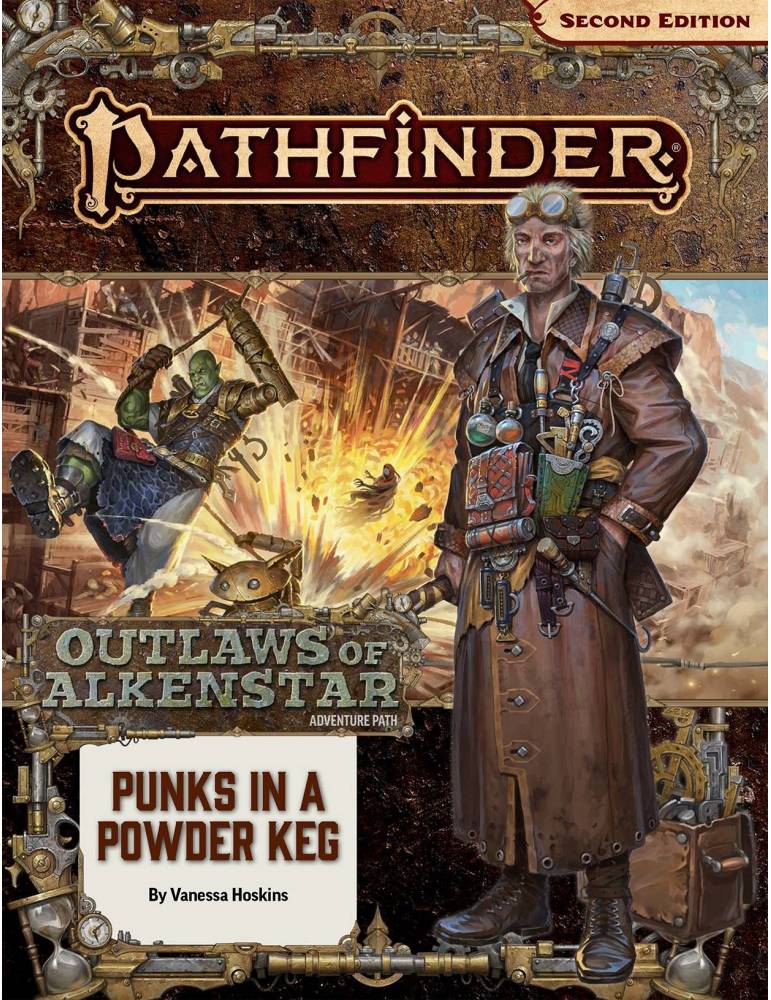 Pathfinder Adventure Path 178: Punks in a Powderkeg (Outlaws of Alkenstar 1 of 3) (Inglés)