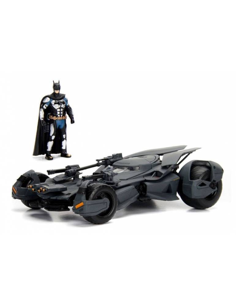 Figura Justice League Vehículo 1/24 2017 Batmobile con Figura
