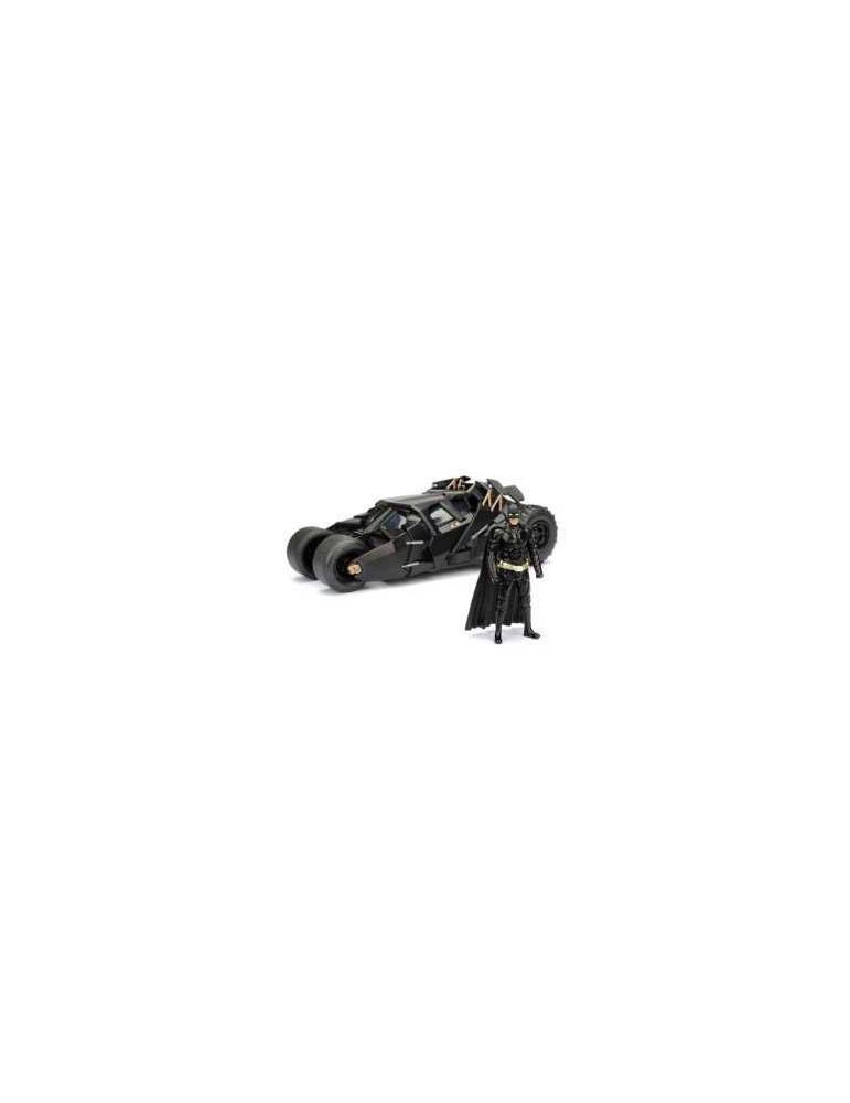 Figura Batman The Dark Knight Vehículo 1/24 2008 Batmobile con Figura