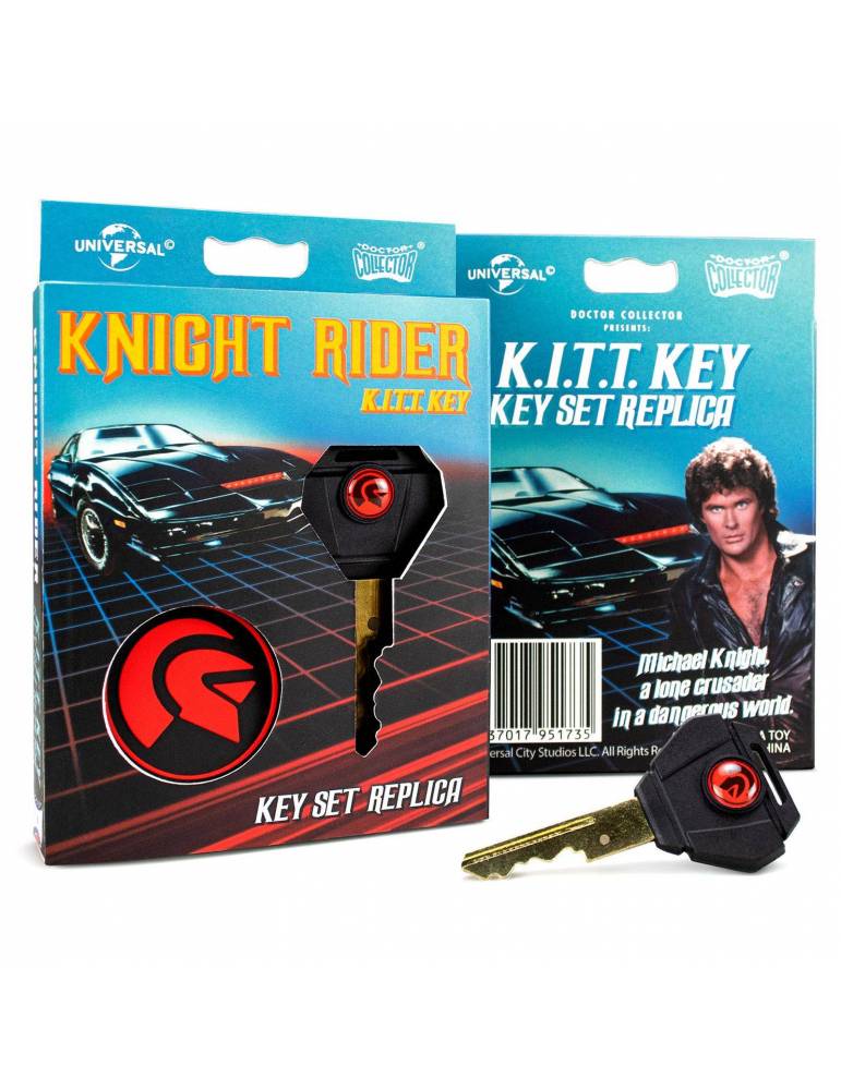 Llavero Llave De Kitt Con Replica 14 Cm El Coche Fantastico