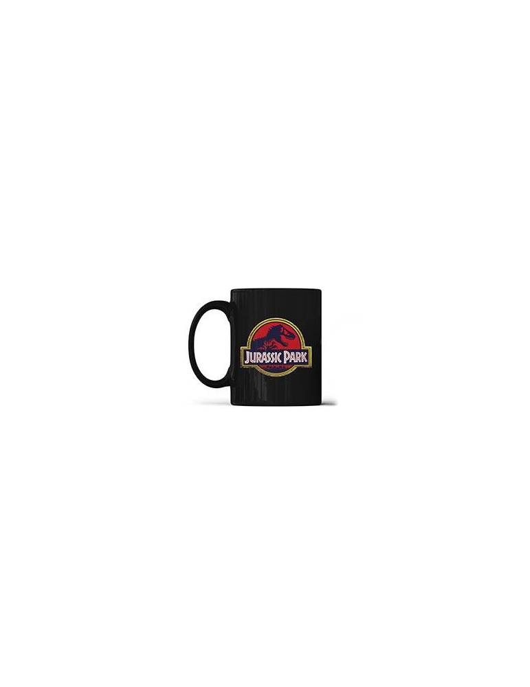 Taza Ceramica Logo Jurassic Park