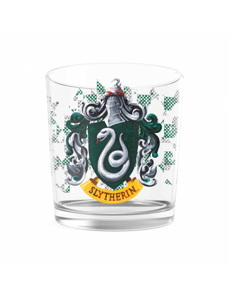 Vaso Cristal Logo Slytherin Harry Potter