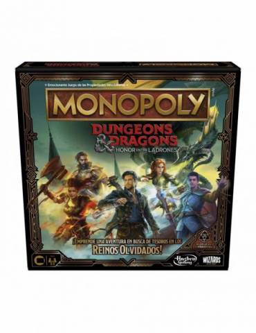 Monopoly Dungeons & Dragons: Honor entre ladrones (Castellano)
