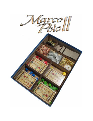 Inserto Compatible Con Marco Polo Ii (base + Expansión: The Caravans)