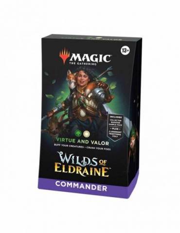 Magic the Gathering Wilds of Eldraine Mazos de Commander Caja (4) inglés