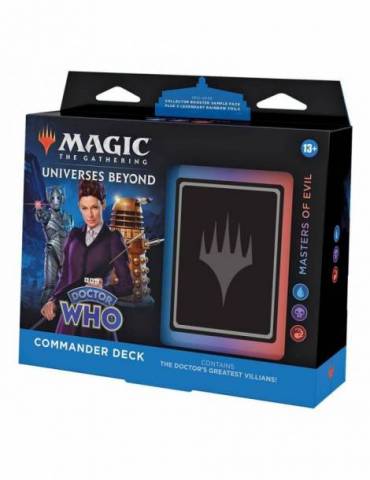 Magic the Gathering Universes Beyond: Doctor Who Mazos de Commander Caja (4) inglés