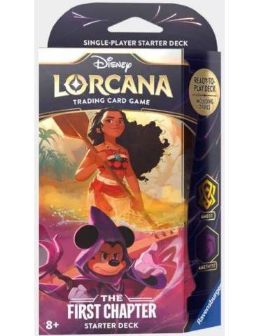 Disney Lorcana: The First Chapter Starter Deck - Amber & Amethyst (Inglés)