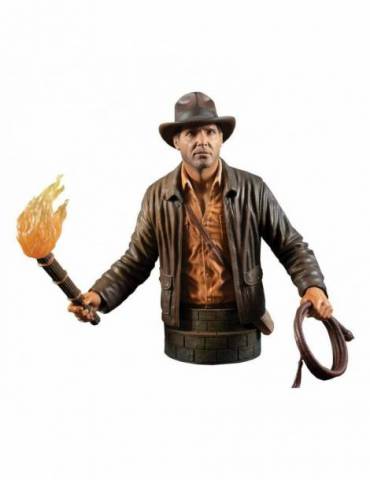Busto Indiana Jones: En busca del arca perdida 1/6 Indiana Jones Variant SDCC 2023 Exclusive 15 cm