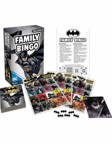 DC Comics Juego de Mesa Family Bingo Batman *INGLÉS*
