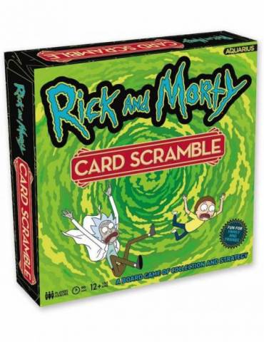 Rick and Morty Juego de Mesa Card Scramble *INGLÉS*