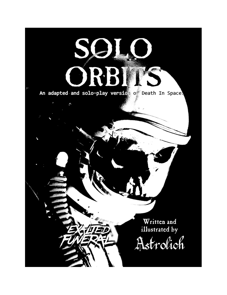 Death in Space RPG Solo Orbits