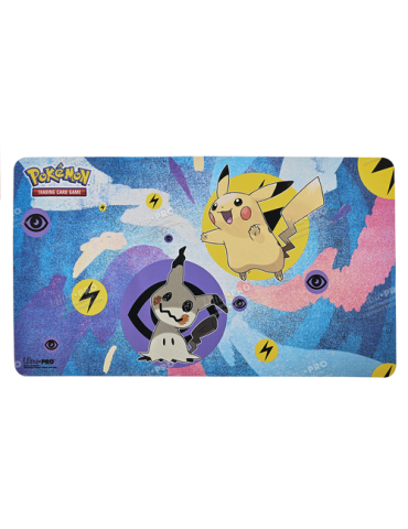 Tapete Ultra Pro Pikachu & Mimikyu Standard Gaming Playmat Mousepad for Pokemon