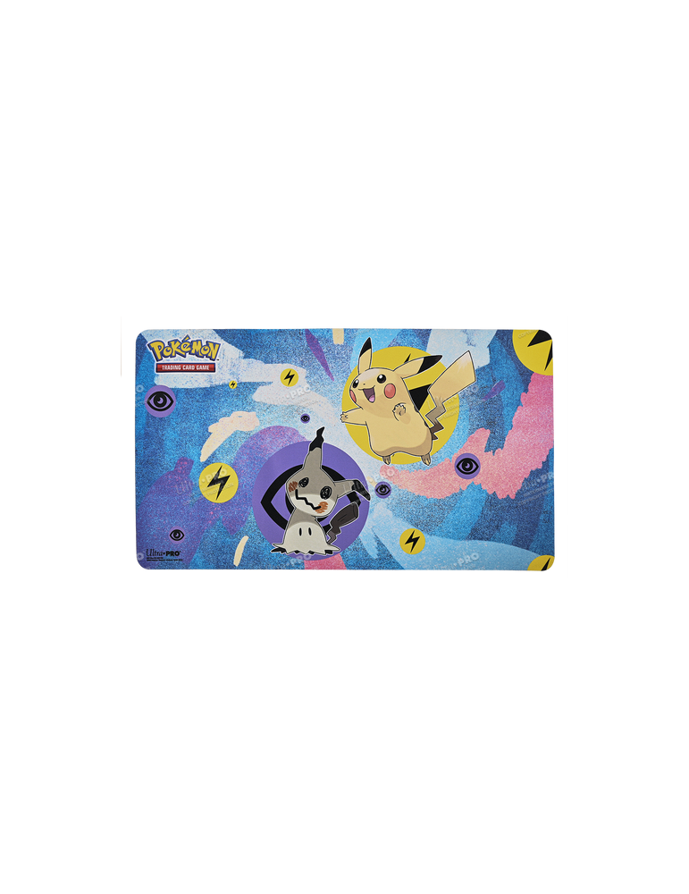 Tapete Ultra Pro Pikachu & Mimikyu Standard Gaming Playmat Mousepad for Pokemon