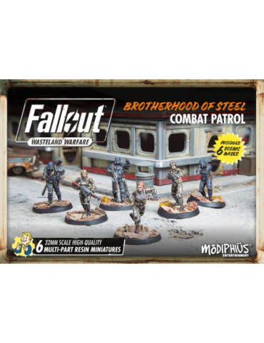 Fallout Wasteland Warfare Brotherhood of Steel Combat Patrol