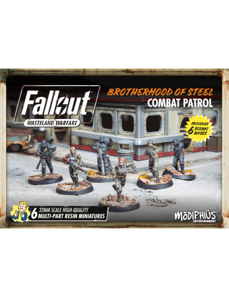 Fallout Wasteland Warfare Brotherhood of Steel Combat Patrol