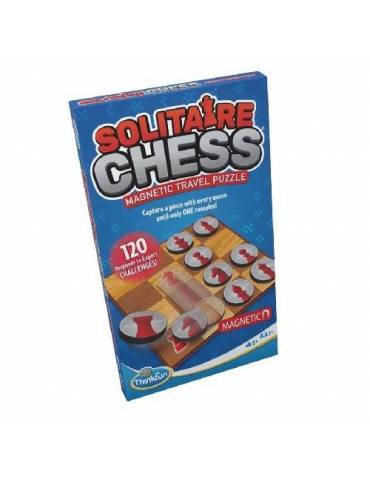 Solitaire Chess: Magnetic Travel Puzzle (Ajedrez Solitario)