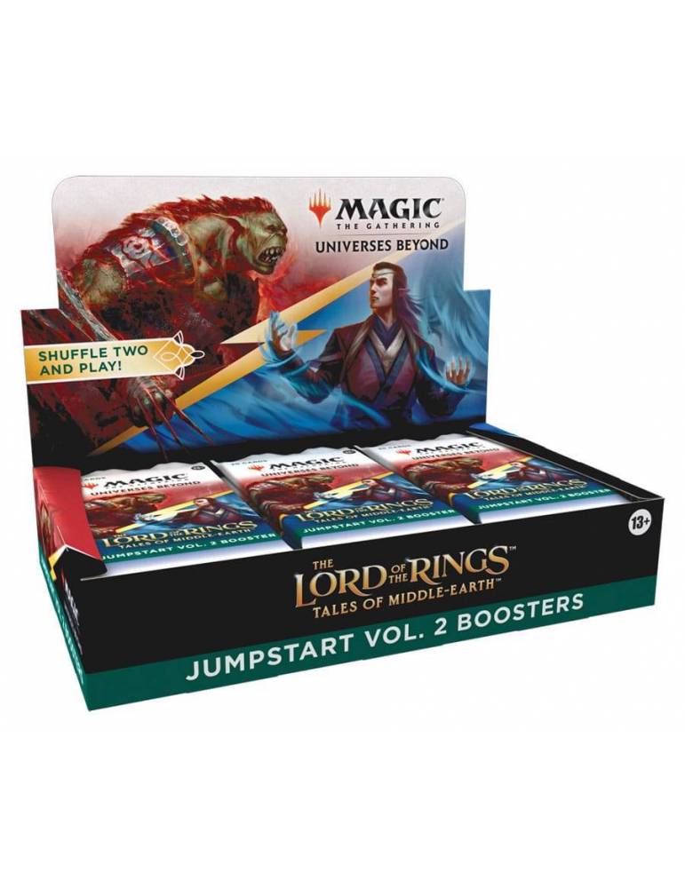Magic the Gathering The Lord of the Rings: Tales of Middle-earth Caja de sobres de Jumpstart Vol. 2 (18) inglés