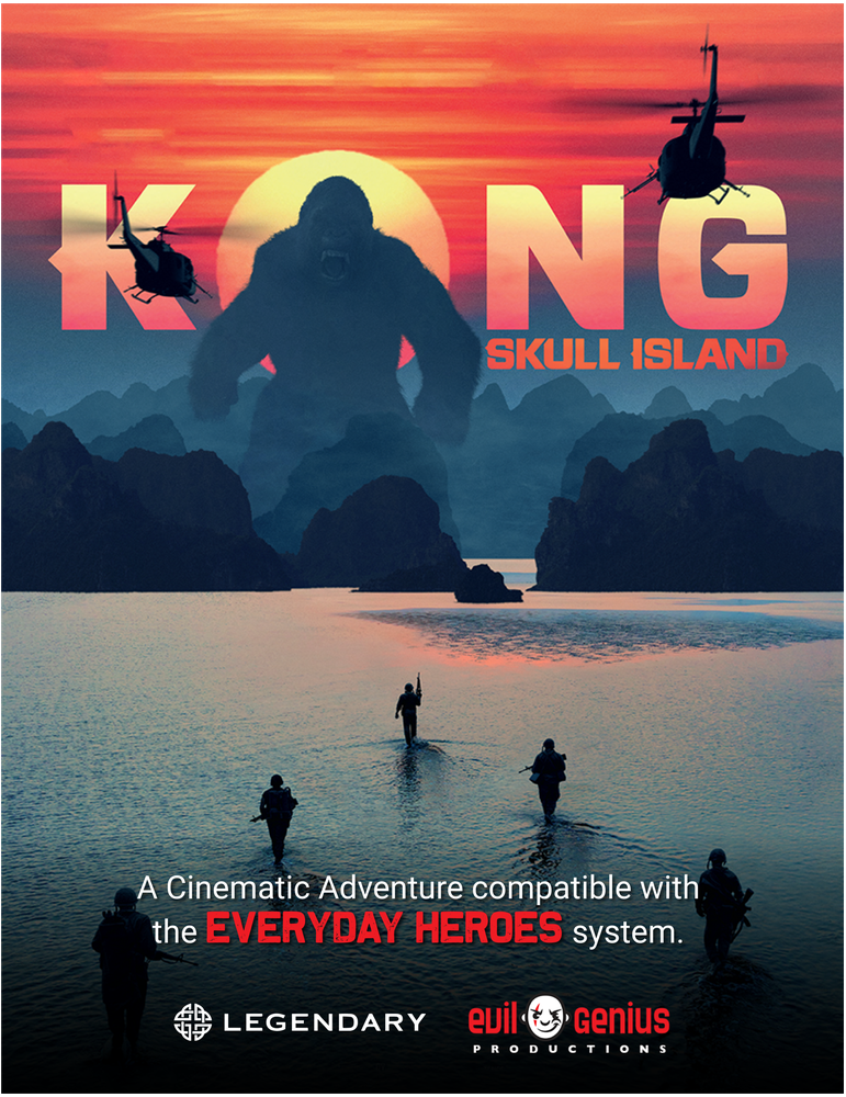 Everyday Heroes RPG Kong Skull Island