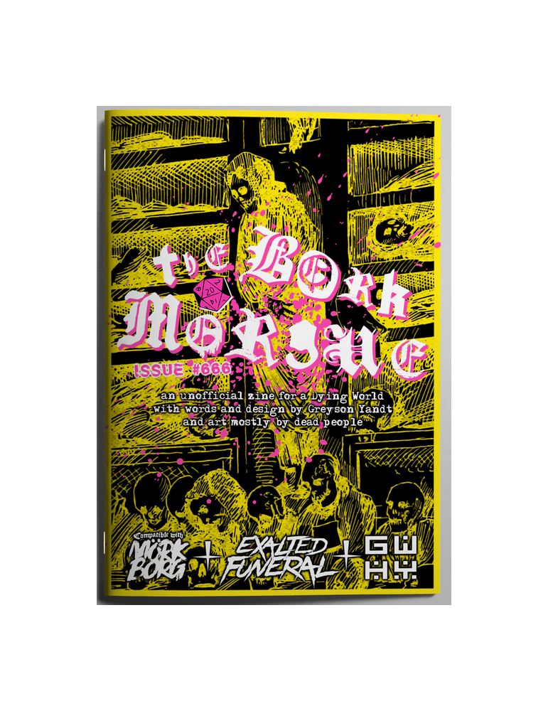 Mörk Borg RPG Morgue No. 666