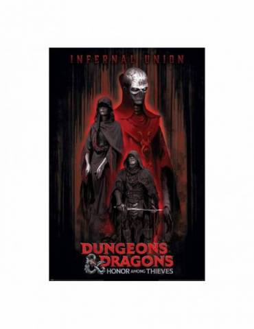 Dungeons & Dragons Movie Set de 4 Pósteres Infernal Union 61 x 91 cm (4)