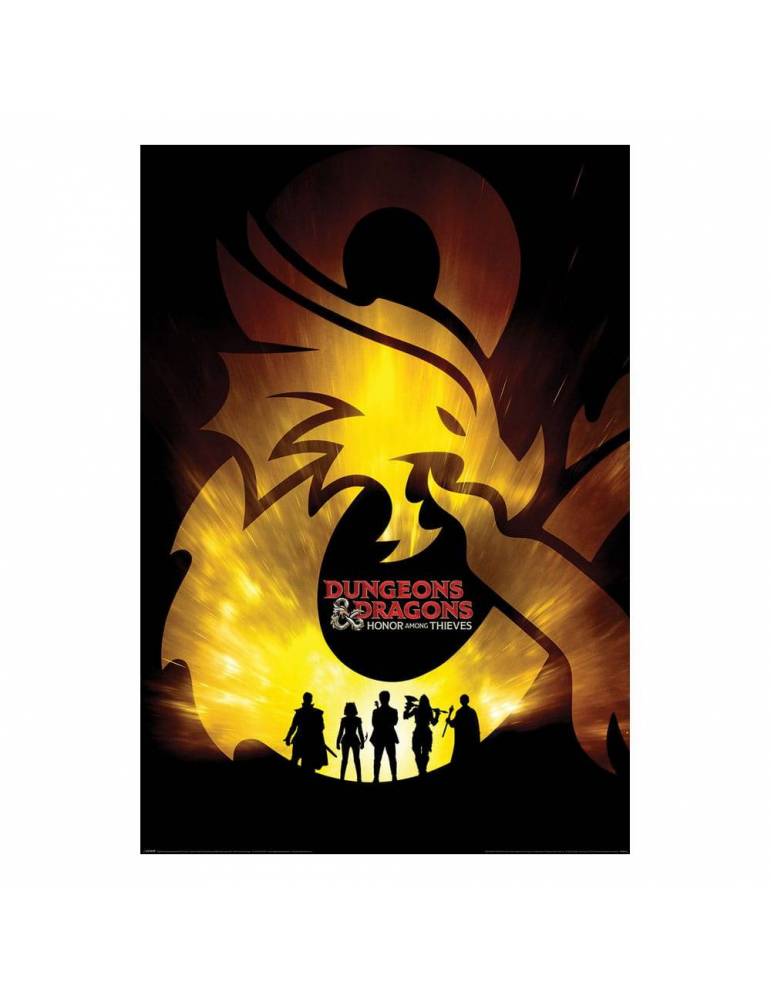 Dungeons & Dragons: Movie Set de 4 Pósteres Ampersand Radiance 61 x 91 cm (4)