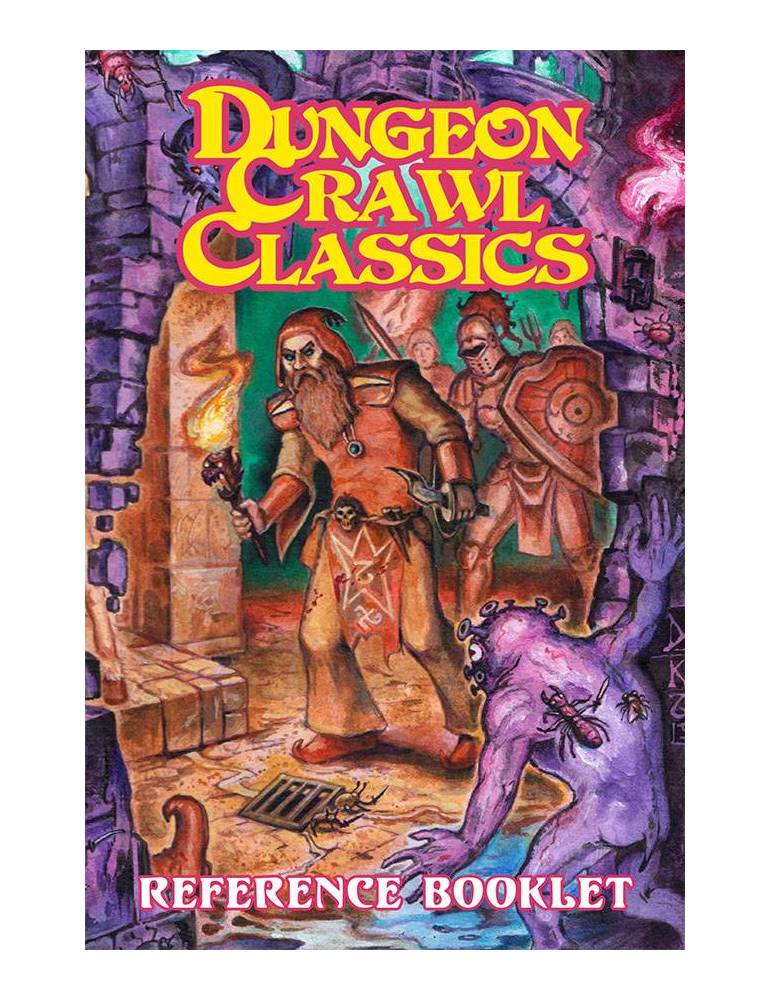 Dungeon Crawl Classics Reference Booklet (Inglés)