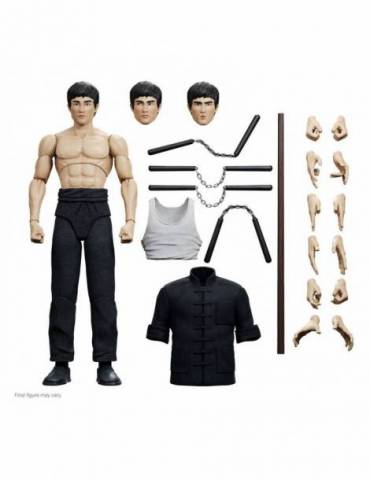 Figura Bruce Lee Ultimates Bruce The Warrior 18 cm